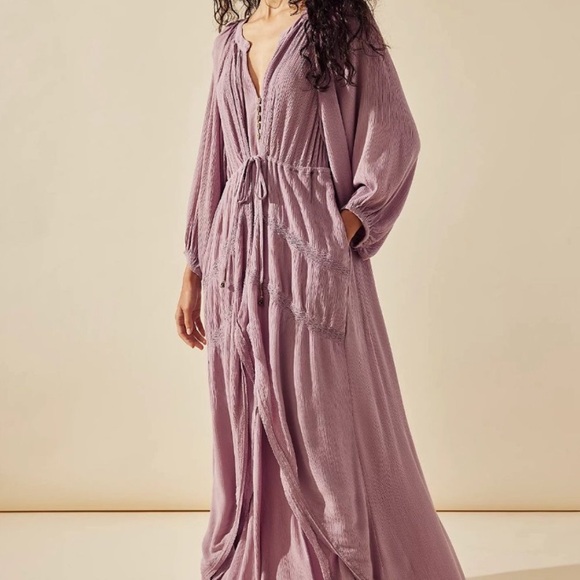 Free People Dresses & Skirts - Free People Plenty of Love Maxi Boho